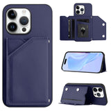 Skin Feel Four Card Slots Phone Case with Wrist Strap, For iPhone 17 Pro Max, For iPhone 17 Pro, For iPhone 17, For iPhone Air, For iPhone 16 Pro Max, For iPhone 16 Pro, For iPhone 16 Plus, For iPhone 16