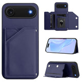 Skin Feel Four Card Slots Phone Case with Wrist Strap, For iPhone 17 Pro Max, For iPhone 17 Pro, For iPhone 17, For iPhone Air, For iPhone 16 Pro Max, For iPhone 16 Pro, For iPhone 16 Plus, For iPhone 16