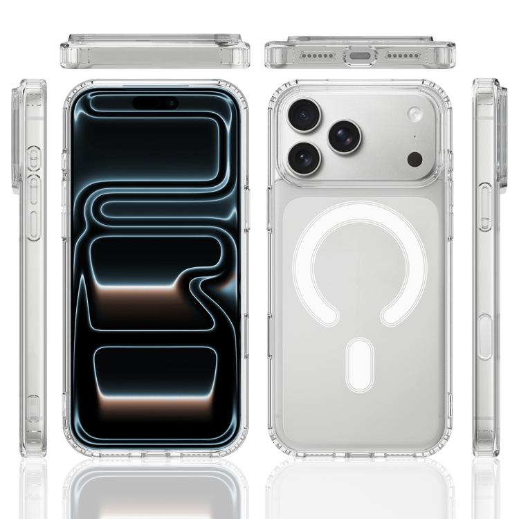 Camera Control Button Integrated MagSafe Clear Phone Case, For iPhone 17 Pro Max, For iPhone 17 Pro, For iPhone 17, For iPhone Air, For iPhone 16 Pro Max, For iPhone 16 Pro, For iPhone 16 Plus, For iPhone 16