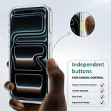 Camera Control Button Integrated MagSafe Clear Phone Case, For iPhone 17 Pro Max, For iPhone 17 Pro, For iPhone 17, For iPhone Air, For iPhone 16 Pro Max, For iPhone 16 Pro, For iPhone 16 Plus, For iPhone 16