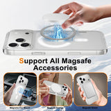 Camera Control Button Integrated MagSafe Clear Phone Case, For iPhone 17 Pro Max, For iPhone 17 Pro, For iPhone 17, For iPhone Air, For iPhone 16 Pro Max, For iPhone 16 Pro, For iPhone 16 Plus, For iPhone 16
