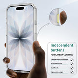 Camera Control Button Integrated MagSafe Clear Phone Case, For iPhone 18, For iPhone 18 Pro, For iPhone 18 Pro Max, For iPhone 17 Pro Max, For iPhone 17 Pro, For iPhone 17, For iPhone Air, For iPhone 16 Pro Max, For iPhone 16 Pro, For iPhone 16 Plus   ...
