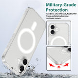 Camera Control Button Integrated MagSafe Clear Phone Case, For iPhone 18, For iPhone 18 Pro, For iPhone 18 Pro Max, For iPhone 17 Pro Max, For iPhone 17 Pro, For iPhone 17, For iPhone Air, For iPhone 16 Pro Max, For iPhone 16 Pro, For iPhone 16 Plus   ...