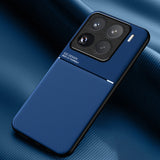 Classic Tilt Strip Grain Magnetic PC Hybrid TPU Phone Case, For Xiaomi 15 Pro, For Xiaomi 15, For Xiaomi 14T Pro, For Xiaomi 14T