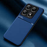 Classic Tilt Strip Grain Magnetic PC Hybrid TPU Phone Case, For Xiaomi 15 Pro, For Xiaomi 15, For Xiaomi 14T Pro, For Xiaomi 14T