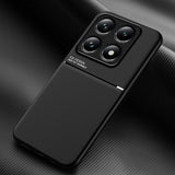 Classic Tilt Strip Grain Magnetic PC Hybrid TPU Phone Case, For Xiaomi 14T
