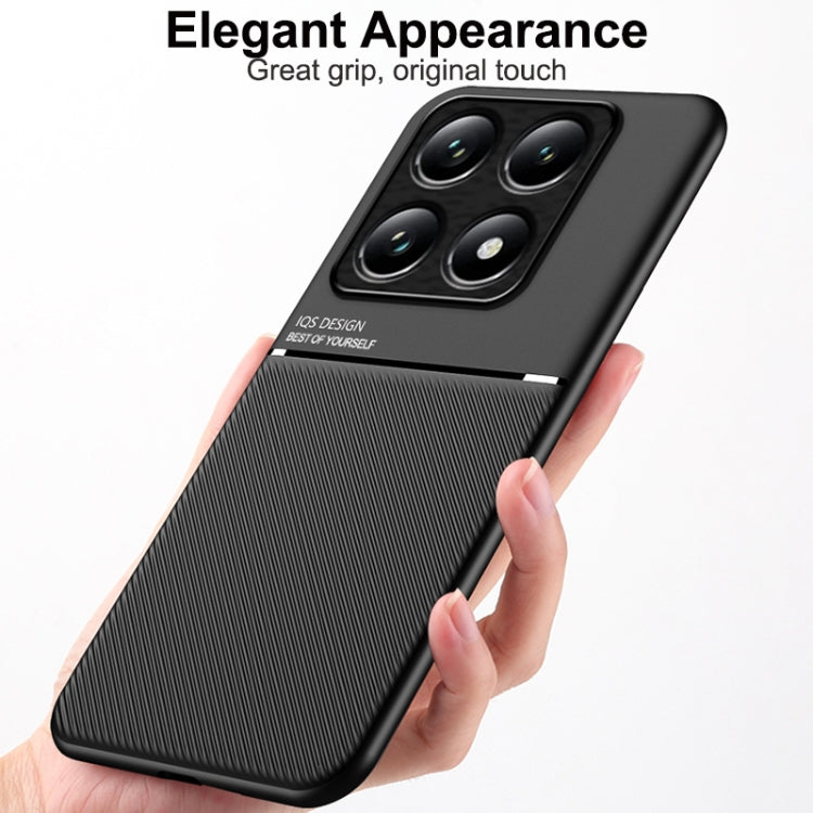 Classic Tilt Strip Grain Magnetic PC Hybrid TPU Phone Case, For Xiaomi 14T