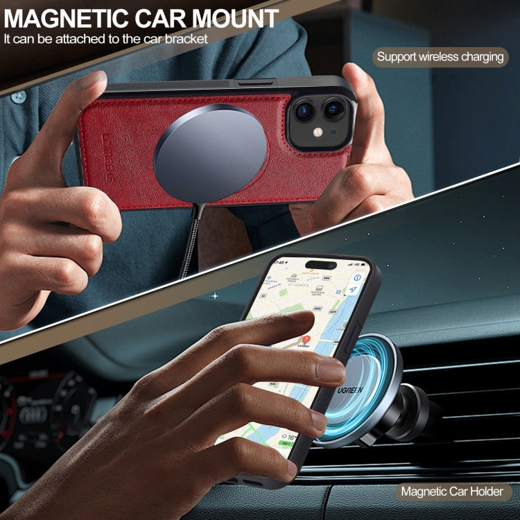 LC.IMEEKE Magsafe Phone Case, For iPhone 12 / 12 Pro, For iPhone 12 mini, For iPhone 11, For iPhone XS / X, For iPhone XR, For iPhone XS Max, For iPhone 8 Plus / 7 Plus