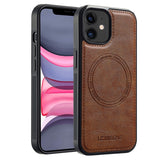 LC.IMEEKE Magsafe Phone Case, For iPhone 12 / 12 Pro, For iPhone 12 mini, For iPhone 11, For iPhone XS / X, For iPhone XR, For iPhone XS Max, For iPhone 8 Plus / 7 Plus