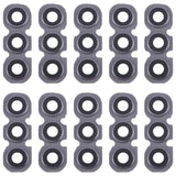 10pcs Rear Camera Lens Cover, For Samsung Galaxy A16 SM-A165F, For Samsung Galaxy A16 5G SM-A166B, For Samsung Galaxy S24 FE SM-S721B, For Samsung Galaxy F55 SM-E556B, For Samsung Galaxy C55 SM-C556B, For Samsung Galaxy M15 SM-M156B                    ...