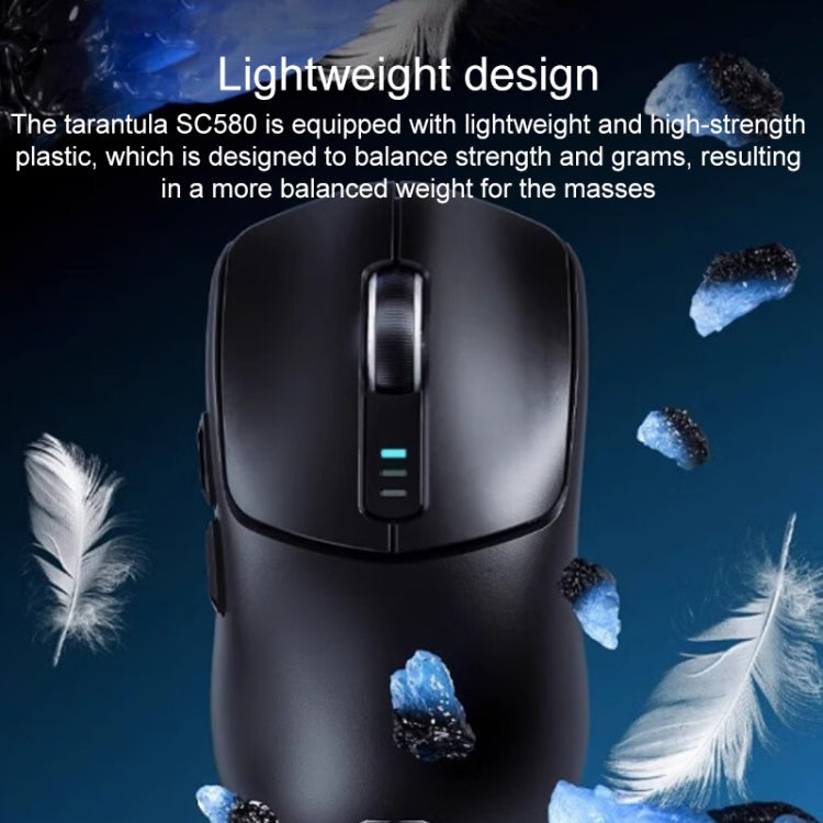 AULA SC580 10000DPI Wired/2.4G/Bluetooth Three Model Gaming Wireless Mouse