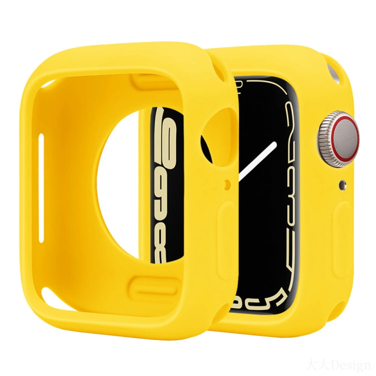 Candy Silicone Half Coverage Watch Case, For Apple Watch Series 41mm