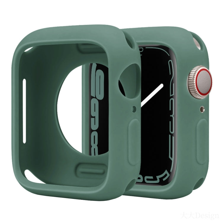 Candy Silicone Half Coverage Watch Case, For Apple Watch Series 41mm