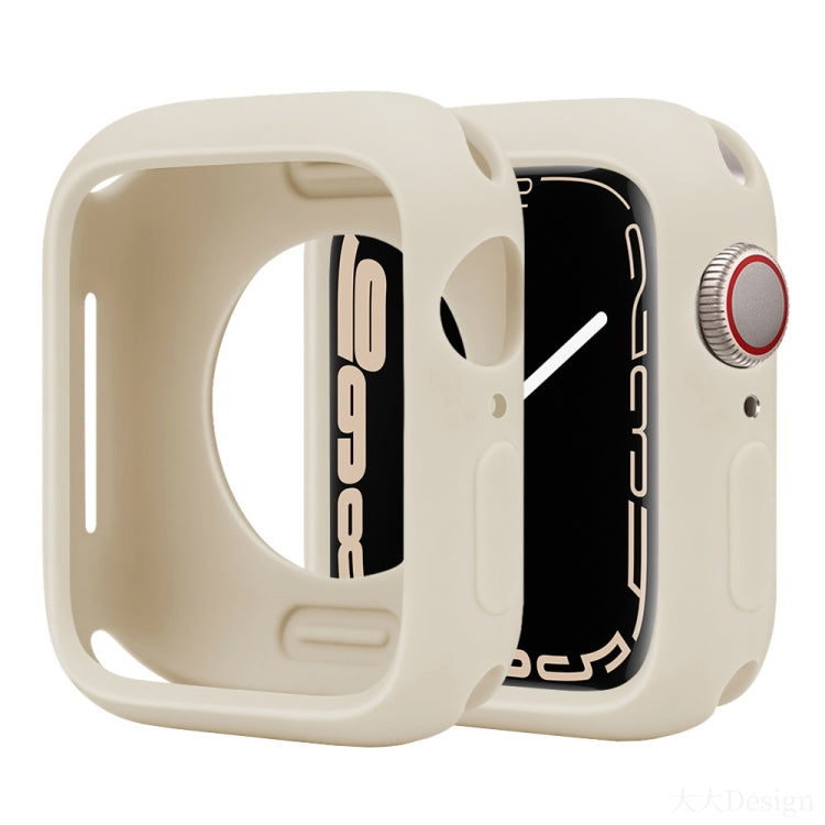 Candy Silicone Half Coverage Watch Case, For Apple Watch Series 41mm