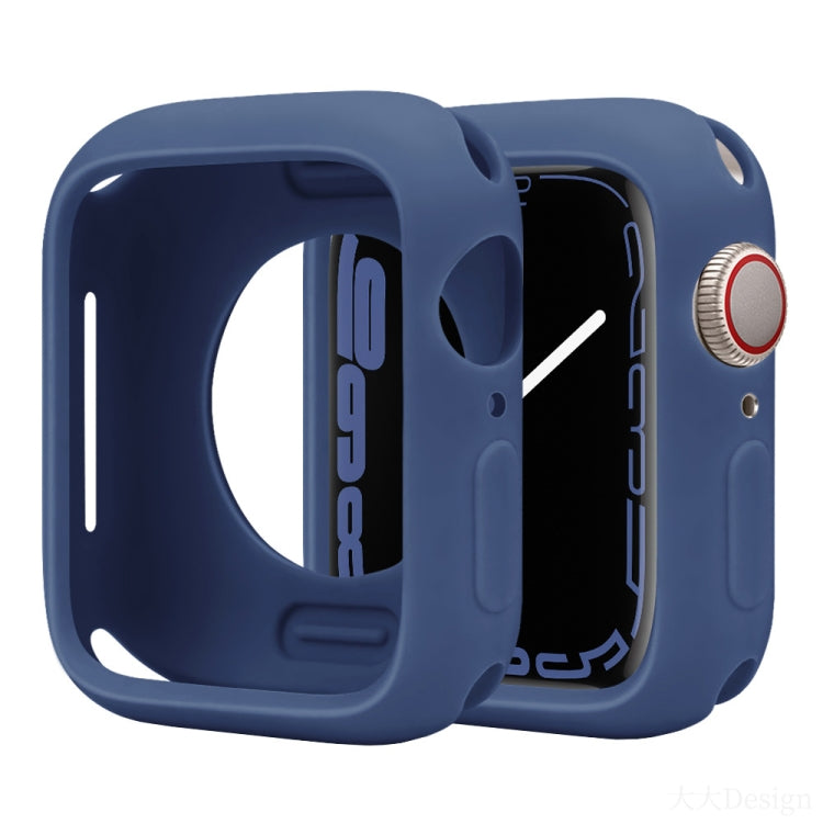 Candy Silicone Half Coverage Watch Case, For Apple Watch Series 45mm