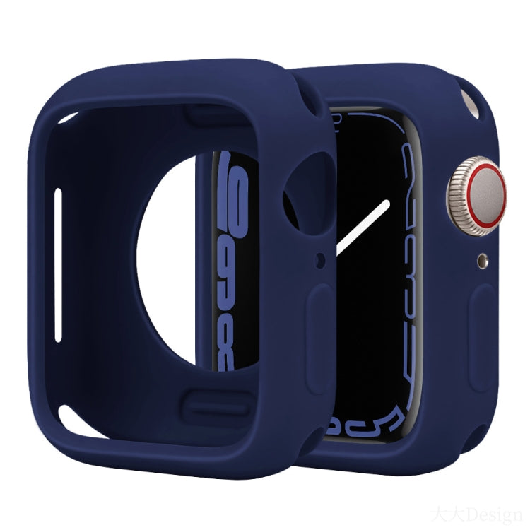 Candy Silicone Half Coverage Watch Case, For Apple Watch Series 45mm