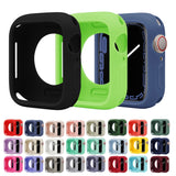 Candy Silicone Half Coverage Watch Case, For Apple Watch Series 41mm