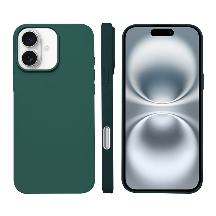 Liquid Silicone Phone MagSafe Case, For iPhone 16 Plus, For iPhone 16, For iPhone 15 Pro Max, For iPhone 15 Pro