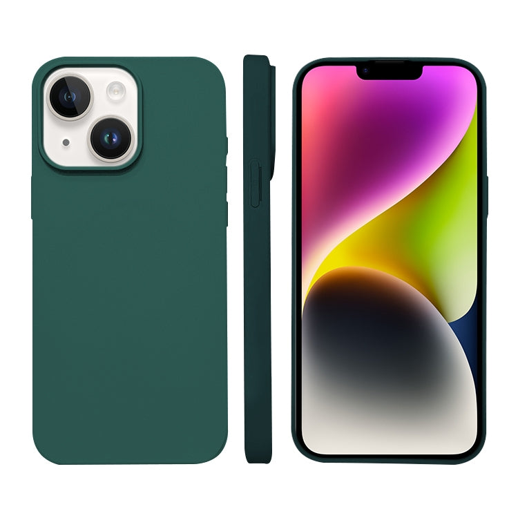 Liquid Silicone Phone MagSafe Case, For iPhone 15 Plus, For iPhone 15, For iPhone 14 Plus, For iPhone 14