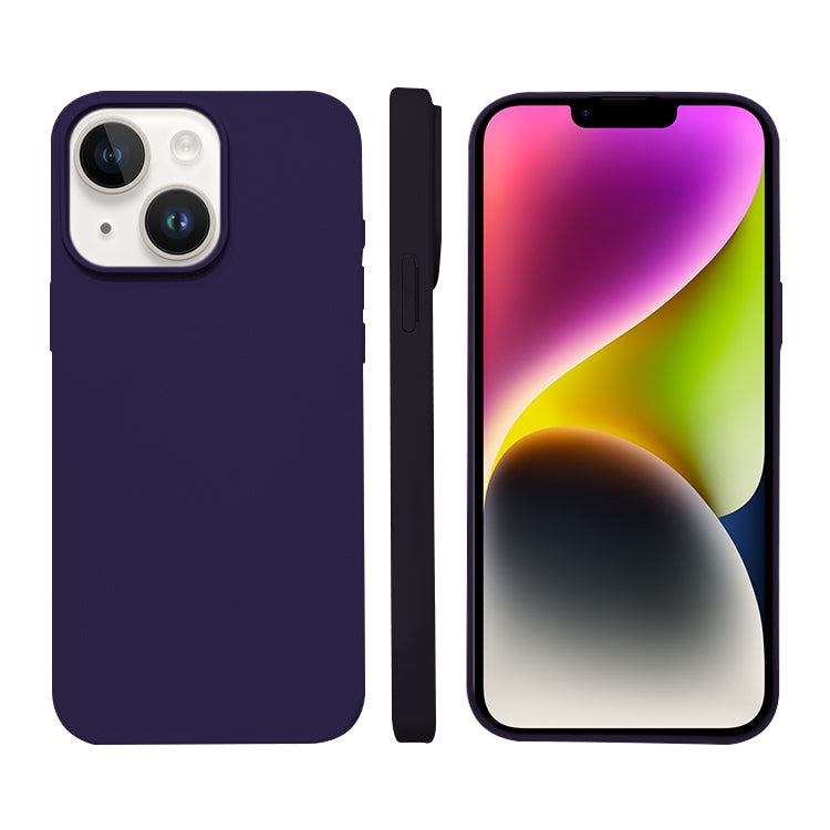 Liquid Silicone Phone MagSafe Case, For iPhone 15 Plus, For iPhone 15, For iPhone 14 Plus, For iPhone 14