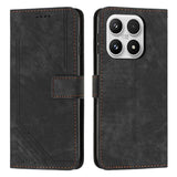 Skin Feel Stripe Pattern Leather Phone Case with Lanyard, For Xiaomi 17 Ultra, For Xiaomi 17 Pro Max, For Xiaomi 17 Pro, For Xiaomi 17, For Xiaomi Poco M7 4G 169mm, For Xiaomi 15T Pro, For Xiaomi 15T, For Xiaomi Poco F7