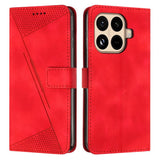 Dream Triangle Leather Phone Case with Lanyard, For Xiaomi 17 Ultra, For Xiaomi 17 Pro Max, For Xiaomi 17 Pro, For Xiaomi 17, For Xiaomi Poco M7 4G 169mm, For Xiaomi 15T Pro, For Xiaomi 15T, For Xiaomi Poco F7
