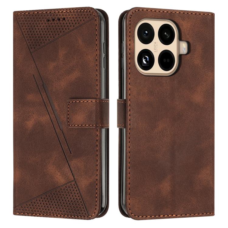 Dream Triangle Leather Phone Case with Lanyard, For Xiaomi 17 Ultra, For Xiaomi 17 Pro Max, For Xiaomi 17 Pro, For Xiaomi 17, For Xiaomi Poco M7 4G 169mm, For Xiaomi 15T Pro, For Xiaomi 15T, For Xiaomi Poco F7