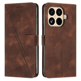 Dream Triangle Leather Phone Case with Lanyard, For Xiaomi 17 Ultra, For Xiaomi 17 Pro Max, For Xiaomi 17 Pro, For Xiaomi 17, For Xiaomi Poco M7 4G 169mm, For Xiaomi 15T Pro, For Xiaomi 15T, For Xiaomi Poco F7