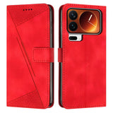 Dream Triangle Leather Phone Case with Lanyard, For Xiaomi Poco C95 Pro, For Xiaomi 17 Ultra, For Xiaomi 17 Pro Max, For Xiaomi 17 Pro, For Xiaomi 17, For Xiaomi Poco M7 4G 169mm, For Xiaomi 15T Pro, For Xiaomi 15T