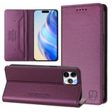 RC01 Dual-Folded Magnetic Suction RFID Leather Phone Case, For iPhone 11 Pro Max, For iPhone 11, For iPhone 11 Pro, For iPhone X / XS, For iPhone XR, For iPhone XS Max