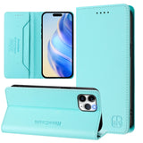 RC01 Dual-Folded Magnetic Suction RFID Leather Phone Case, For iPhone 11 Pro Max, For iPhone 11, For iPhone 11 Pro, For iPhone X / XS, For iPhone XR, For iPhone XS Max