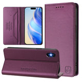 RC01 Dual-Folded Magnetic Suction RFID Leather Phone Case, For iPhone 11 Pro Max, For iPhone 11, For iPhone 11 Pro, For iPhone X / XS, For iPhone XR, For iPhone XS Max