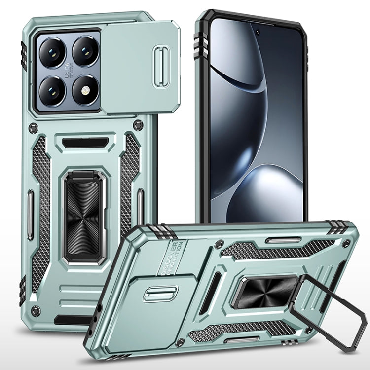 Armor PC Hybrid TPU Camera Shield Phone Case, For Xiaomi 14T