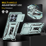 Armor PC Hybrid TPU Camera Shield Phone Case, For Xiaomi 14T