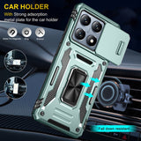 Armor PC Hybrid TPU Camera Shield Phone Case, For Xiaomi 14T