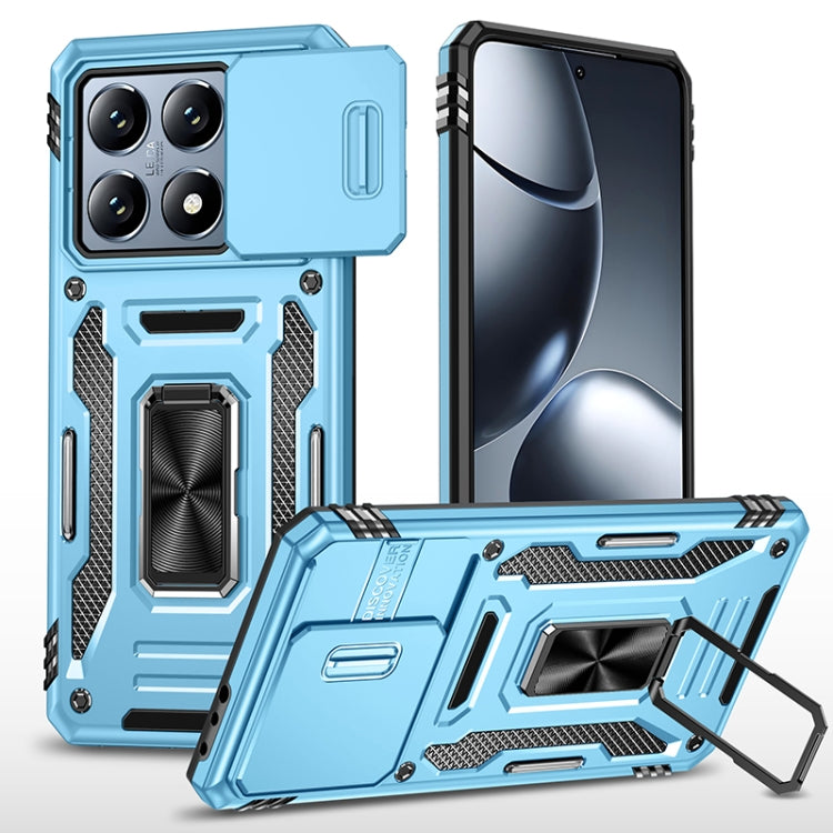 Armor PC Hybrid TPU Camera Shield Phone Case, For Xiaomi 14T