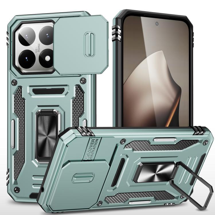 Armor PC Hybrid TPU Camera Shield Phone Case, For Xiaomi 17 Pro Max, For Xiaomi 17 Pro, For Xiaomi 17, For Xiaomi 15T Pro, For Xiaomi 15T, For Xiaomi 14T Pro