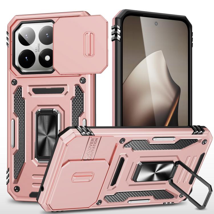 Armor PC Hybrid TPU Camera Shield Phone Case, For Xiaomi 17 Pro Max, For Xiaomi 17 Pro, For Xiaomi 17, For Xiaomi 15T Pro, For Xiaomi 15T, For Xiaomi 14T Pro