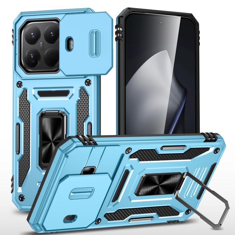 Armor PC Hybrid TPU Camera Shield Phone Case, For Xiaomi 17 Pro Max, For Xiaomi 17 Pro, For Xiaomi 17, For Xiaomi 15T Pro, For Xiaomi 15T, For Xiaomi 14T Pro