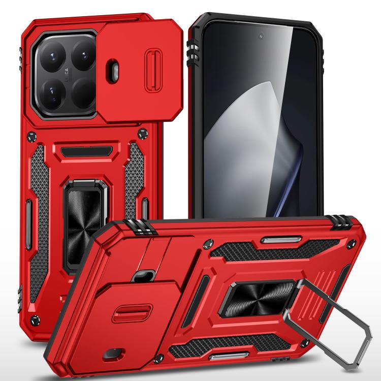 Armor PC Hybrid TPU Camera Shield Phone Case, For Xiaomi 17 Pro Max, For Xiaomi 17 Pro, For Xiaomi 17, For Xiaomi 15T Pro, For Xiaomi 15T, For Xiaomi 14T Pro