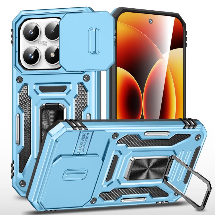 Armor PC Hybrid TPU Camera Shield Phone Case, For Xiaomi 17 Pro Max, For Xiaomi 17 Pro, For Xiaomi 17, For Xiaomi 15T Pro, For Xiaomi 15T, For Xiaomi 14T Pro