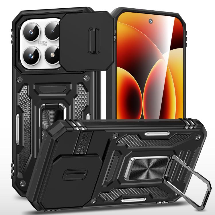 Armor PC Hybrid TPU Camera Shield Phone Case, For Xiaomi 17 Pro Max, For Xiaomi 17 Pro, For Xiaomi 17, For Xiaomi 15T Pro, For Xiaomi 15T, For Xiaomi 14T Pro