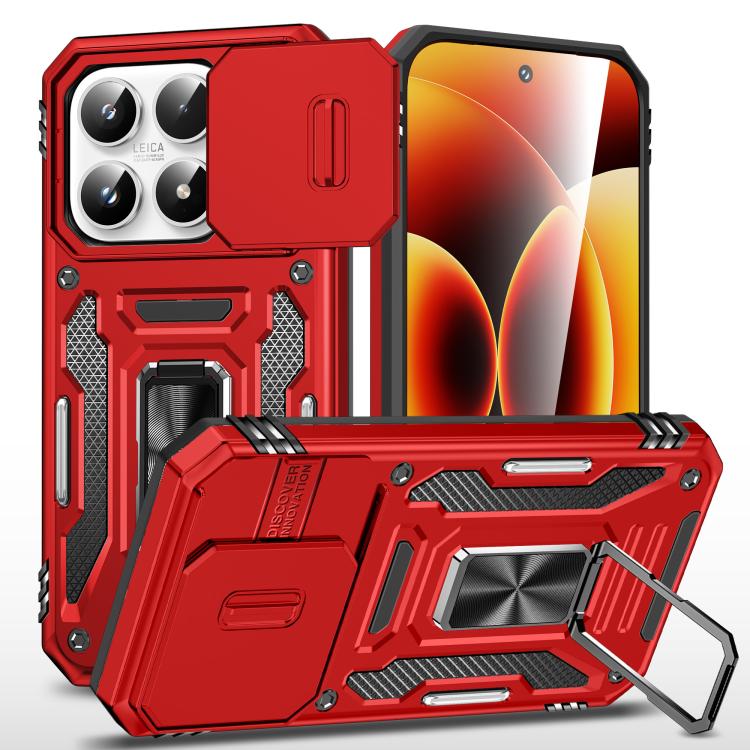 Armor PC Hybrid TPU Camera Shield Phone Case, For Xiaomi 17 Pro Max, For Xiaomi 17 Pro, For Xiaomi 17, For Xiaomi 15T Pro, For Xiaomi 15T, For Xiaomi 14T Pro
