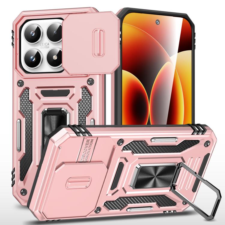 Armor PC Hybrid TPU Camera Shield Phone Case, For Xiaomi 17 Pro Max, For Xiaomi 17 Pro, For Xiaomi 17, For Xiaomi 15T Pro, For Xiaomi 15T, For Xiaomi 14T Pro