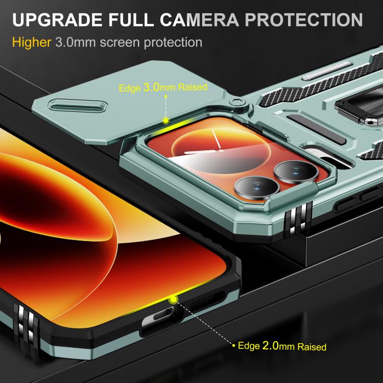 Armor PC Hybrid TPU Camera Shield Phone Case, For Xiaomi 17 Pro Max, For Xiaomi 17 Pro, For Xiaomi 17, For Xiaomi 15T Pro, For Xiaomi 15T, For Xiaomi 14T Pro
