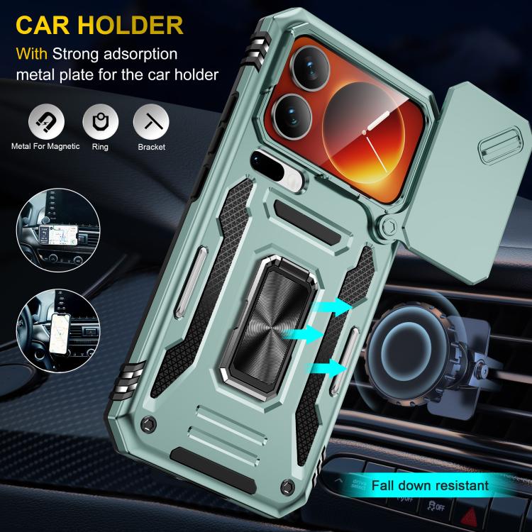 Armor PC Hybrid TPU Camera Shield Phone Case, For Xiaomi 17 Pro Max, For Xiaomi 17 Pro, For Xiaomi 17, For Xiaomi 15T Pro, For Xiaomi 15T, For Xiaomi 14T Pro