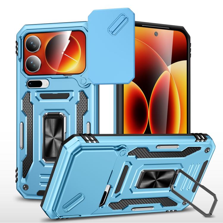 Armor PC Hybrid TPU Camera Shield Phone Case, For Xiaomi 17 Pro Max, For Xiaomi 17 Pro, For Xiaomi 17, For Xiaomi 15T Pro, For Xiaomi 15T, For Xiaomi 14T Pro