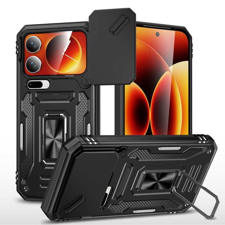 Armor PC Hybrid TPU Camera Shield Phone Case, For Xiaomi 17 Pro Max, For Xiaomi 17 Pro, For Xiaomi 17, For Xiaomi 15T Pro, For Xiaomi 15T, For Xiaomi 14T Pro