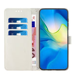 Painted Marble Pattern Leather Phone Case, For Xiaomi Poco M6 Pro 5G, For Xiaomi 13T / 13T Pro