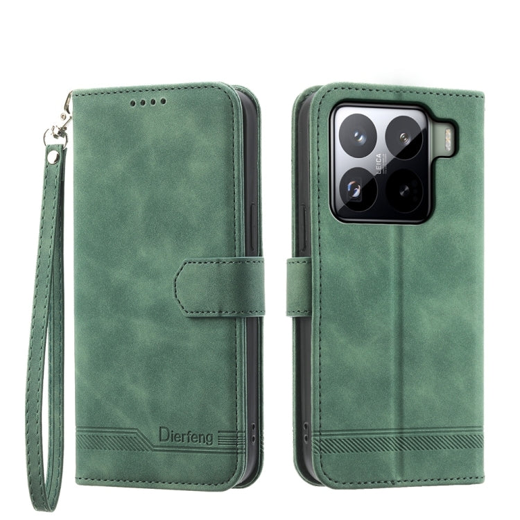 Dierfeng Dream Line TPU Hybrid PU Leather Phone Case, For Xiaomi Poco X7 Pro / Redmi Turbo 4, For Xiaomi 15 Pro, For Xiaomi 15